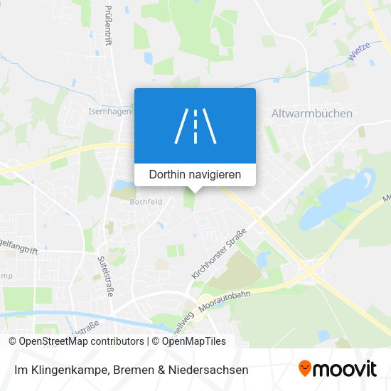 Im Klingenkampe Karte