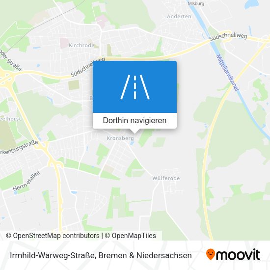 Irmhild-Warweg-Straße Karte