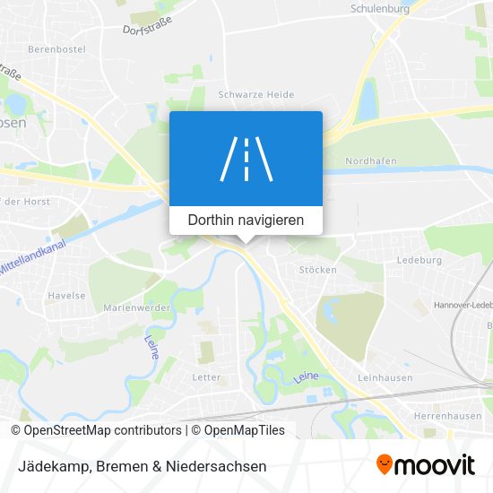 Jädekamp Karte
