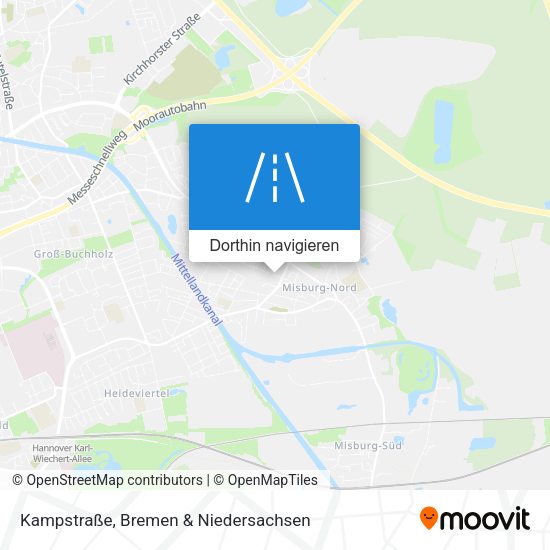 Kampstraße Karte