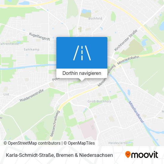 Karla-Schmidt-Straße Karte