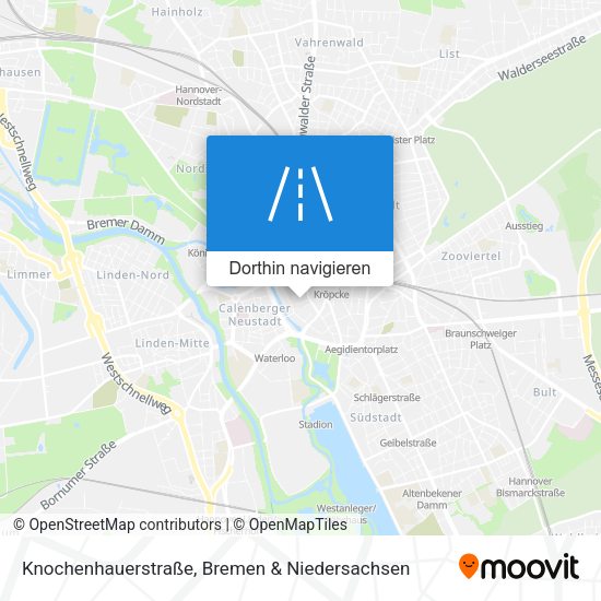 Knochenhauerstraße Karte