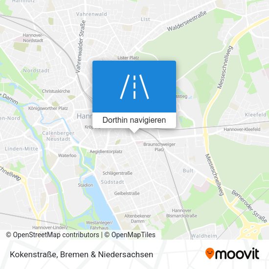 Kokenstraße Karte