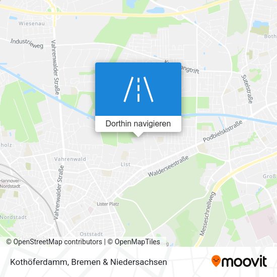 Kothöferdamm Karte