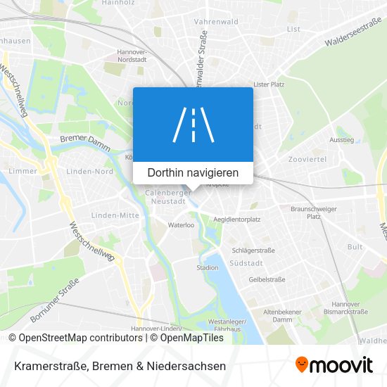 Kramerstraße Karte