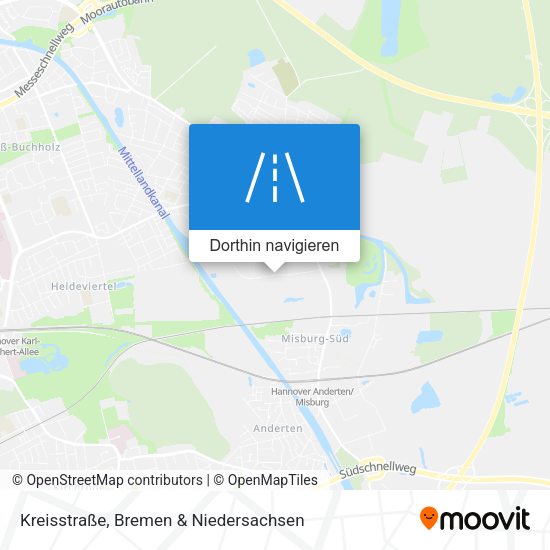 Kreisstraße Karte