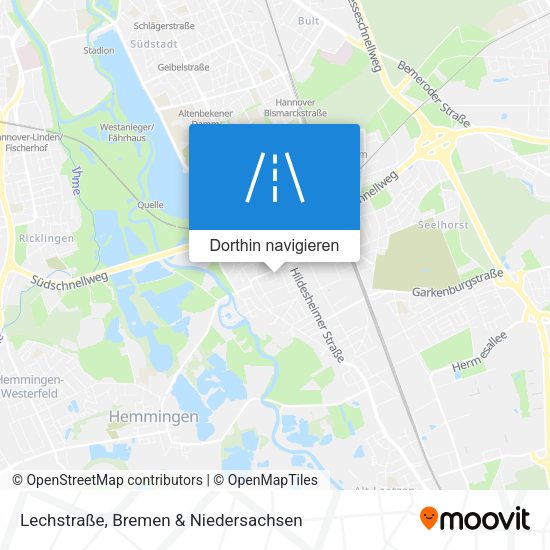 Lechstraße Karte