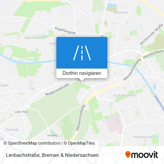 Lenbachstraße Karte