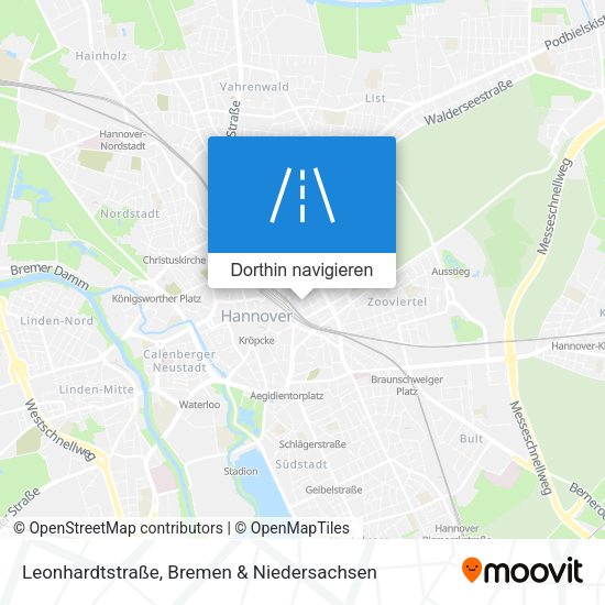 Leonhardtstraße Karte