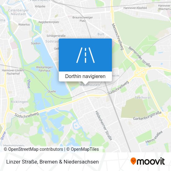 Linzer Straße Karte