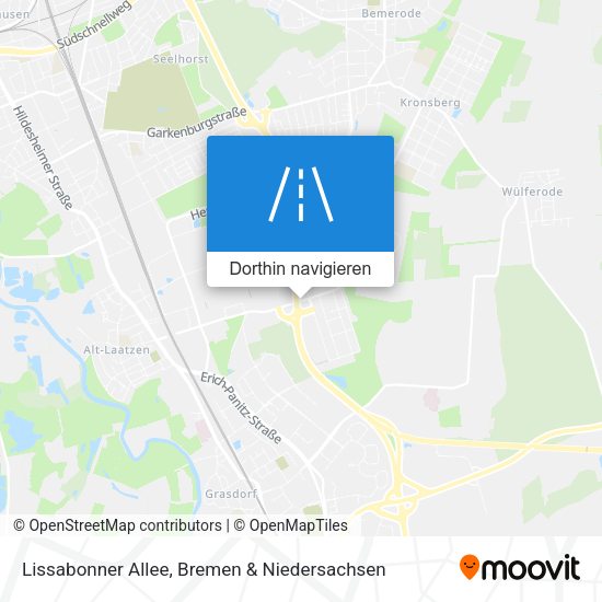 Lissabonner Allee Karte