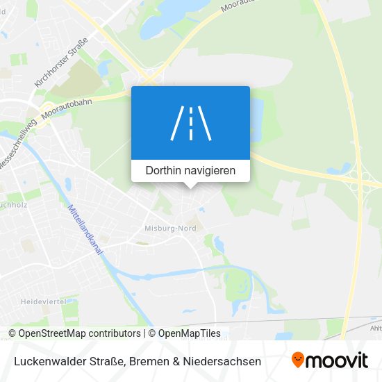 Luckenwalder Straße Karte