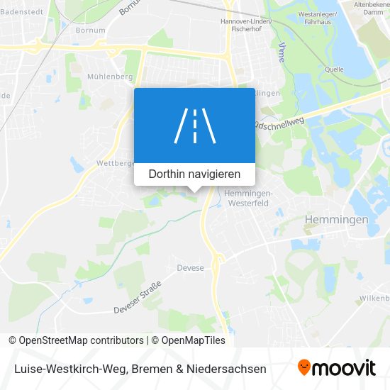 Luise-Westkirch-Weg Karte