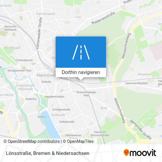 Lönsstraße Karte