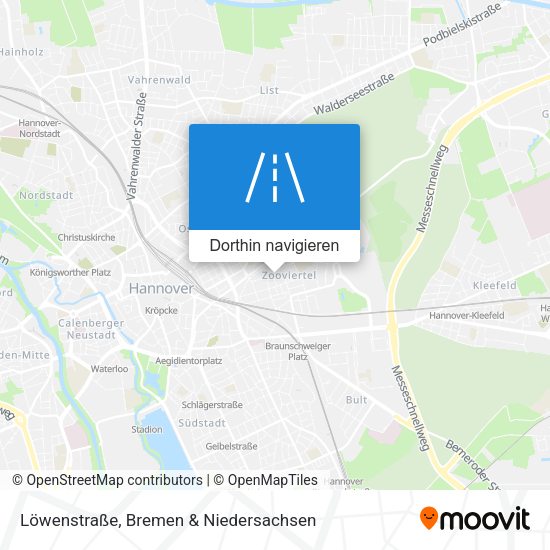 Löwenstraße Karte