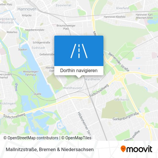 Mallnitzstraße Karte