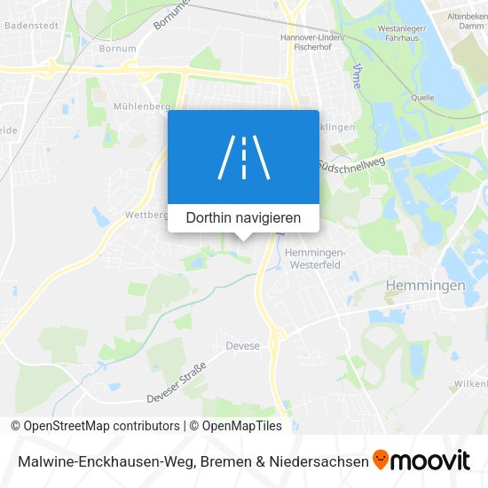 Malwine-Enckhausen-Weg Karte