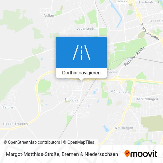 Margot-Matthias-Straße Karte