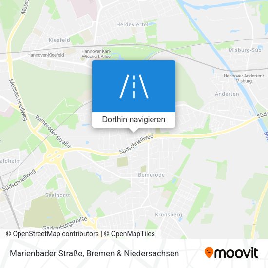 Marienbader Straße Karte