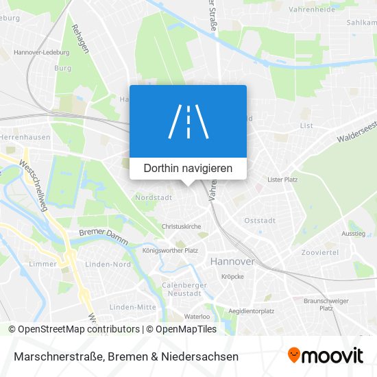 Marschnerstraße Karte
