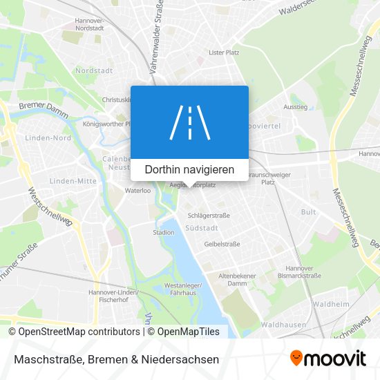 Maschstraße Karte