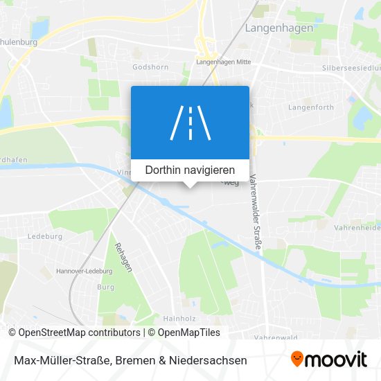 Max-Müller-Straße Karte