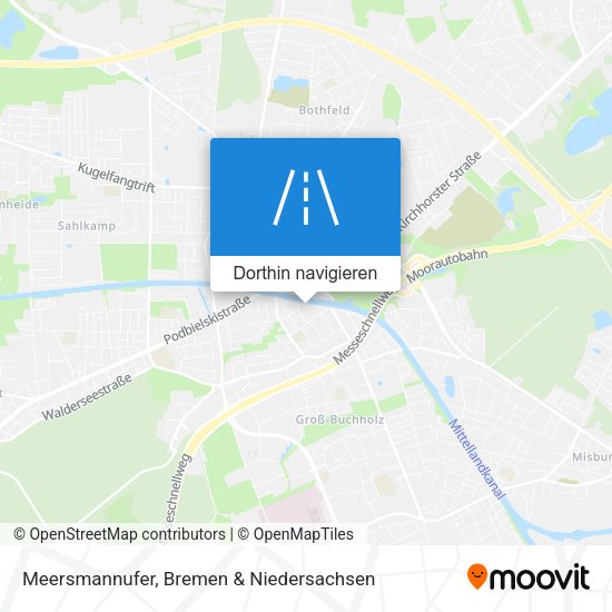 Meersmannufer Karte