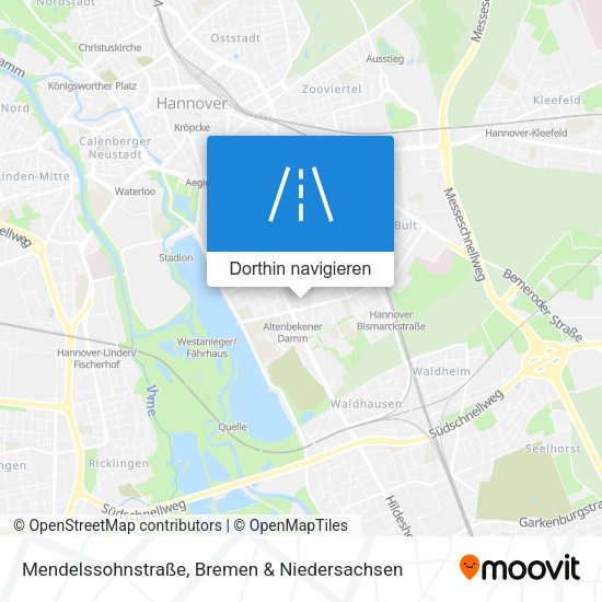 Mendelssohnstraße Karte