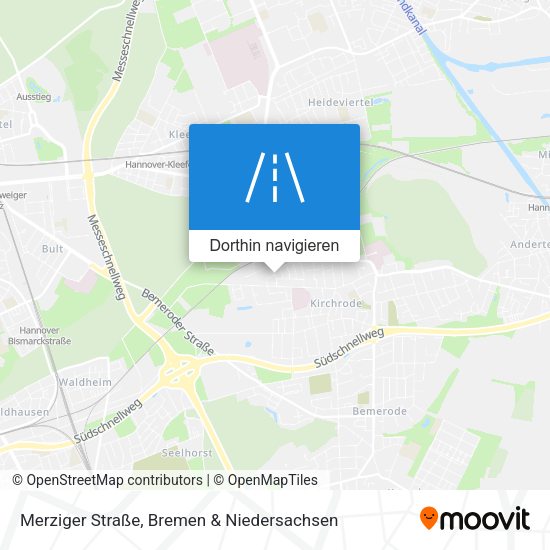 Merziger Straße Karte