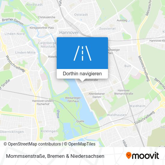 Mommsenstraße Karte