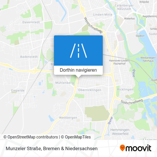 Munzeler Straße Karte