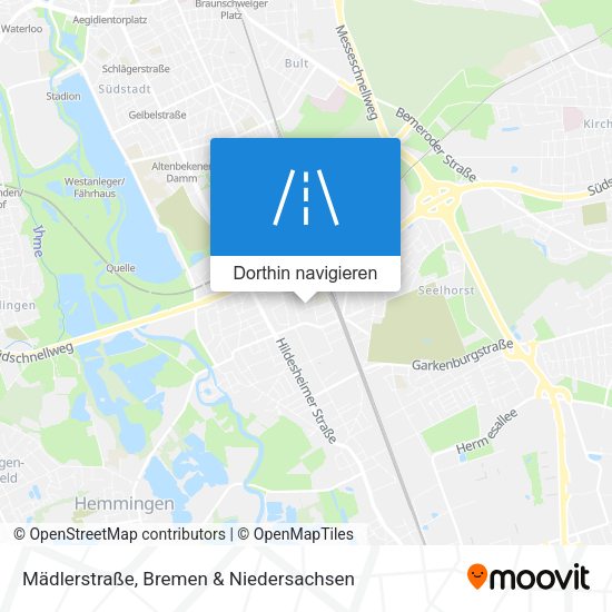 Mädlerstraße Karte