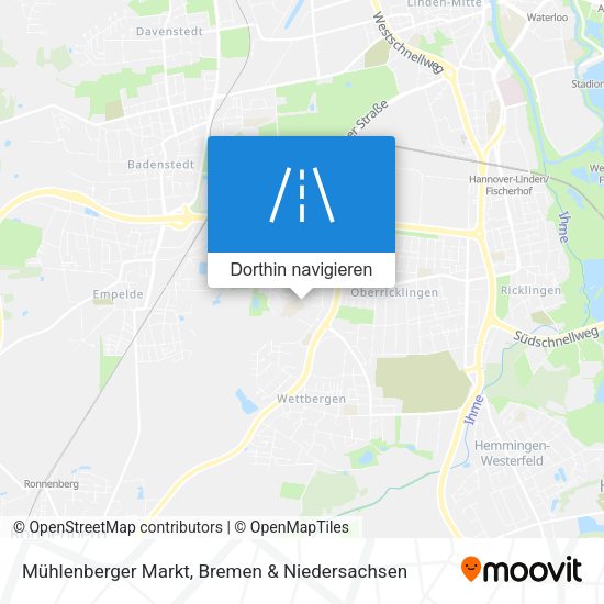Mühlenberger Markt Karte