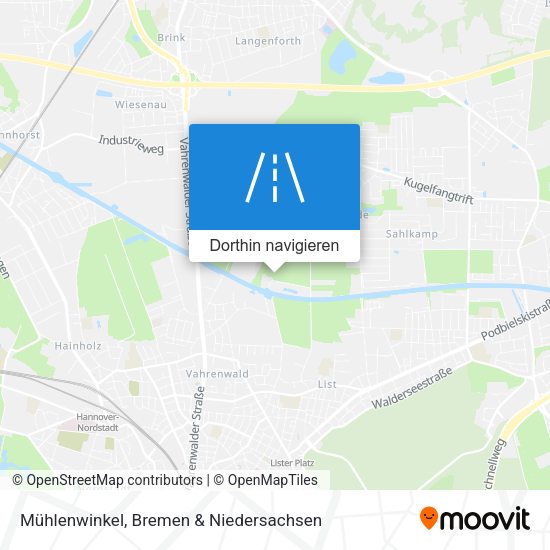 Mühlenwinkel Karte