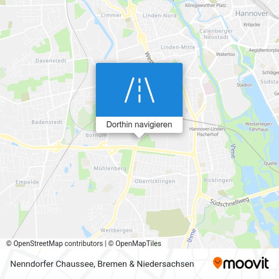 Nenndorfer Chaussee Karte