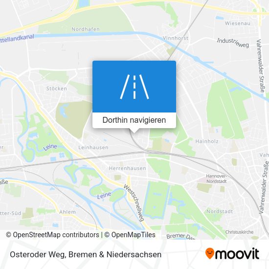 Osteroder Weg Karte