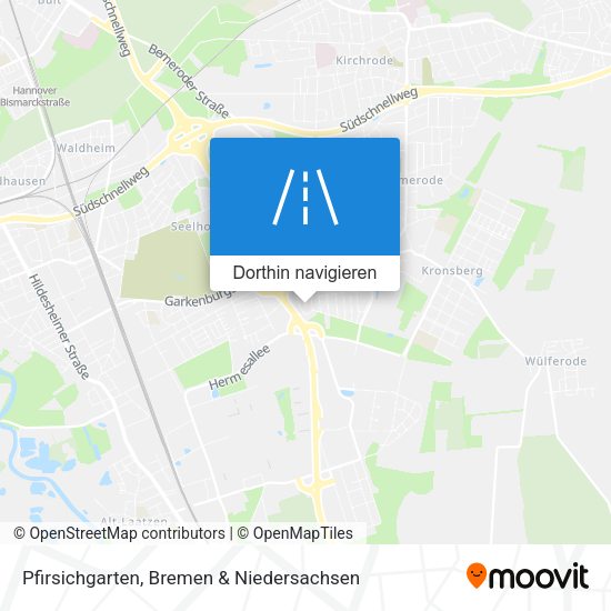 Pfirsichgarten Karte