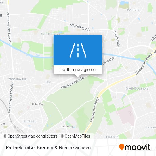 Raffaelstraße Karte