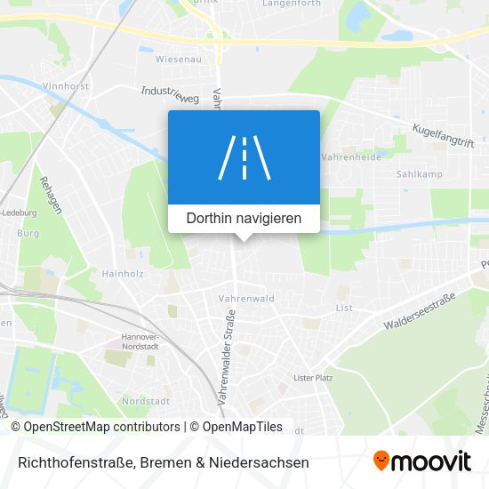 Richthofenstraße Karte