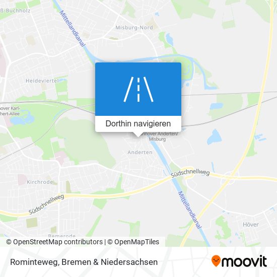 Rominteweg Karte