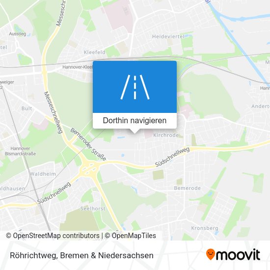 Röhrichtweg Karte
