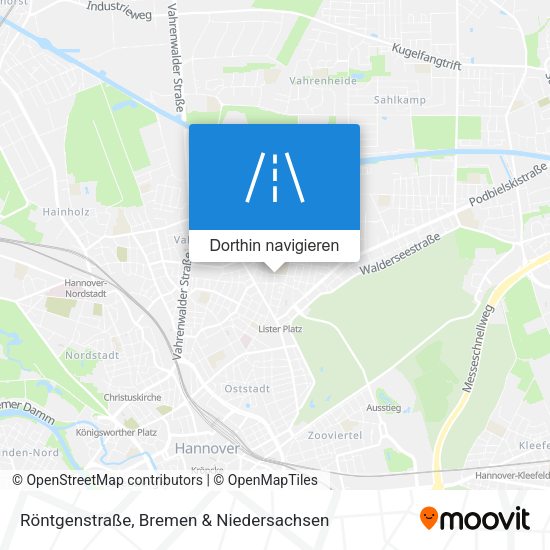 Röntgenstraße Karte