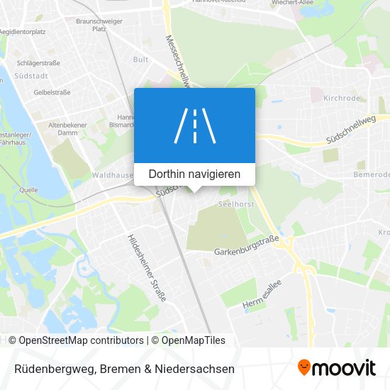 Rüdenbergweg Karte