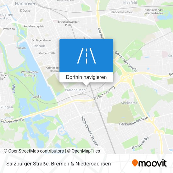 Salzburger Straße Karte