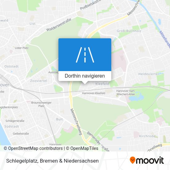 Schlegelplatz Karte