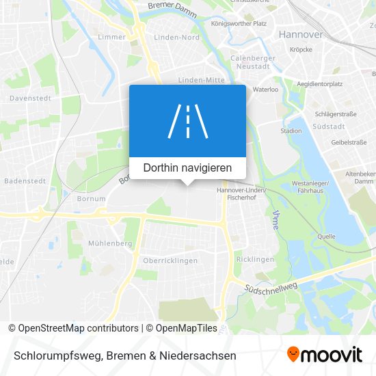 Schlorumpfsweg Karte