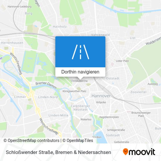Schloßwender Straße Karte