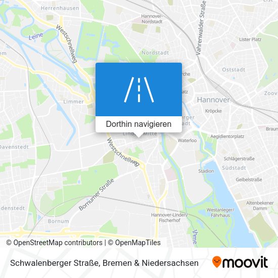 Schwalenberger Straße Karte