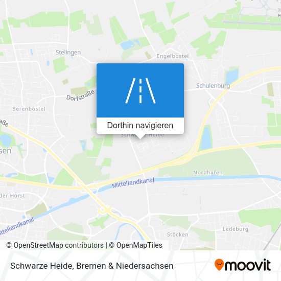 Schwarze Heide Karte