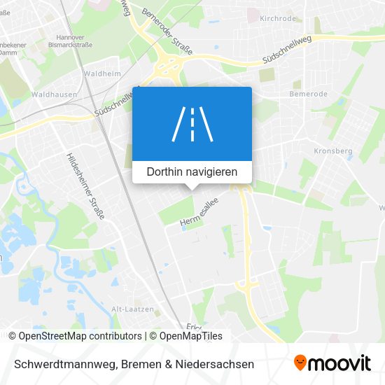 Schwerdtmannweg Karte